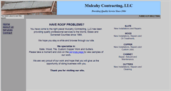 Desktop Screenshot of mulcahycontractingllc.com
